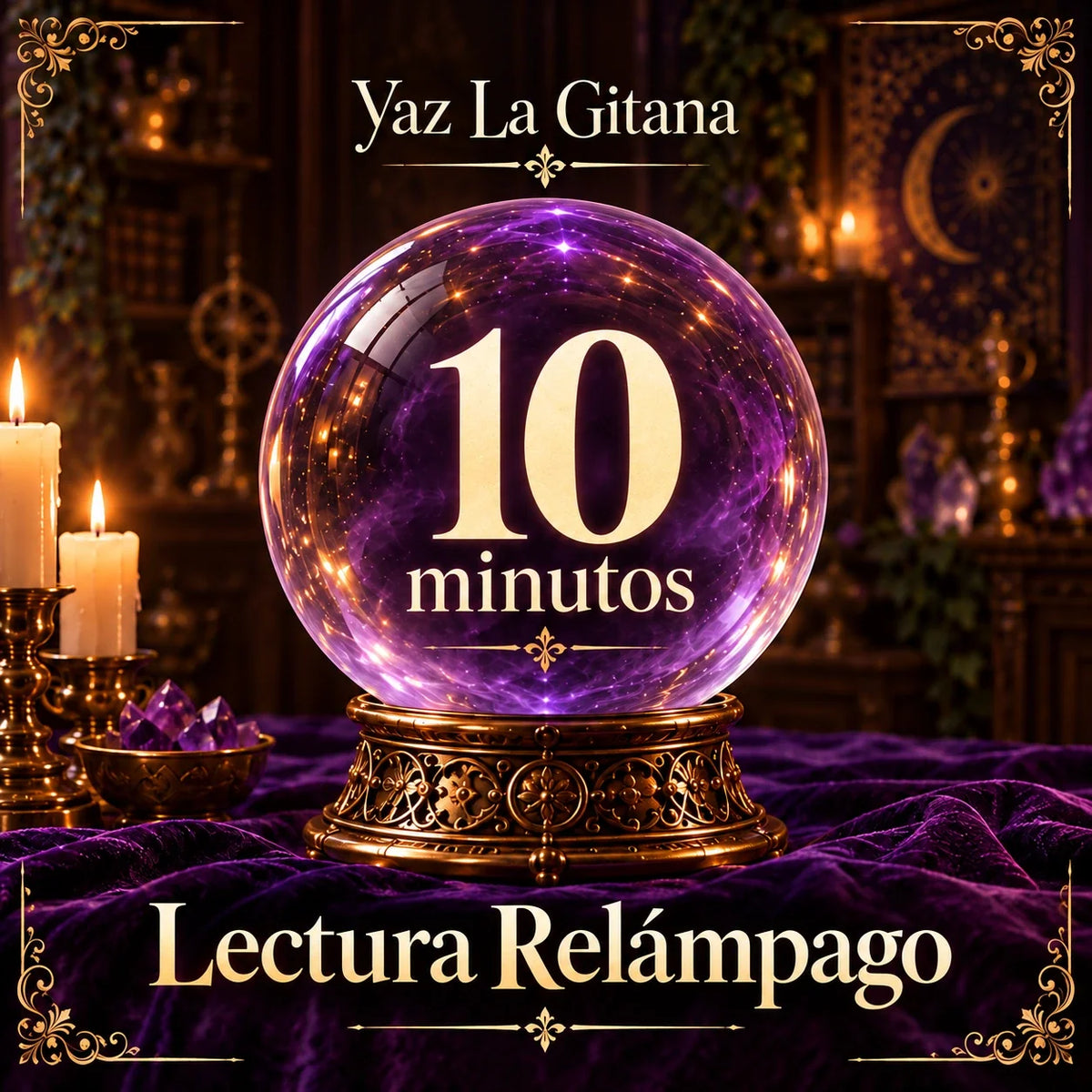 Lectura Relámpago: Respuestas en 10 Minutos · Yaz La Gitana