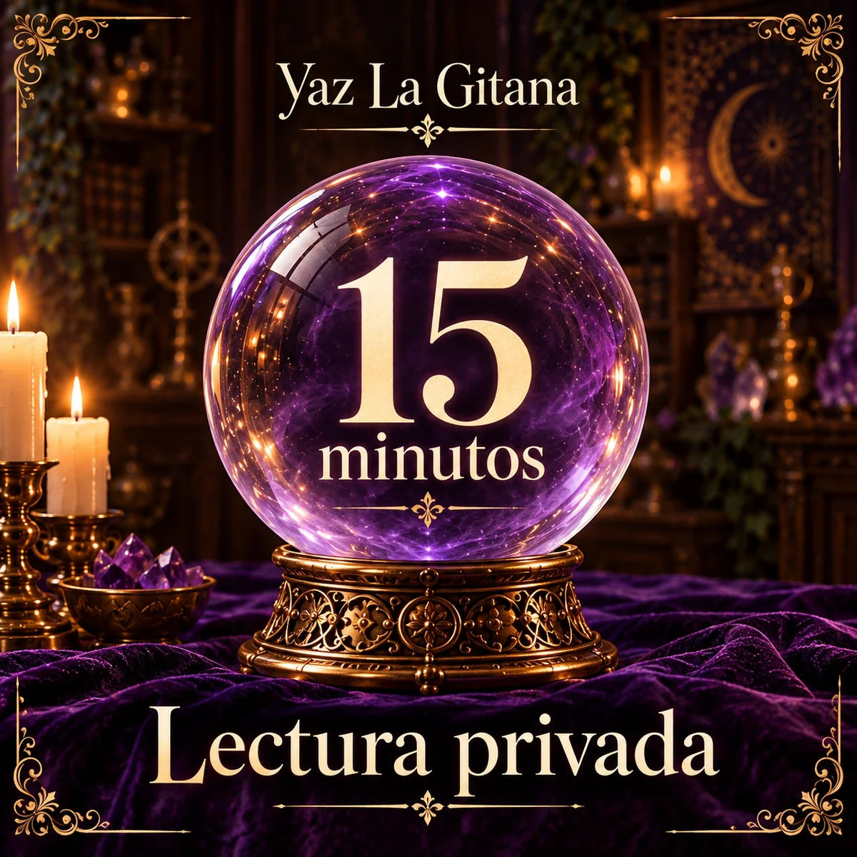 Lectura privada de 15 minutos · Yaz La Gitana