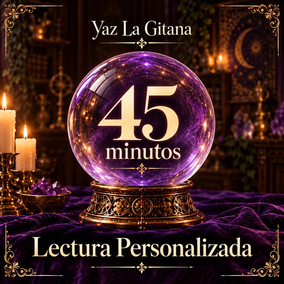 Lectura de Cartas 45 minutos · Yaz La Gitana