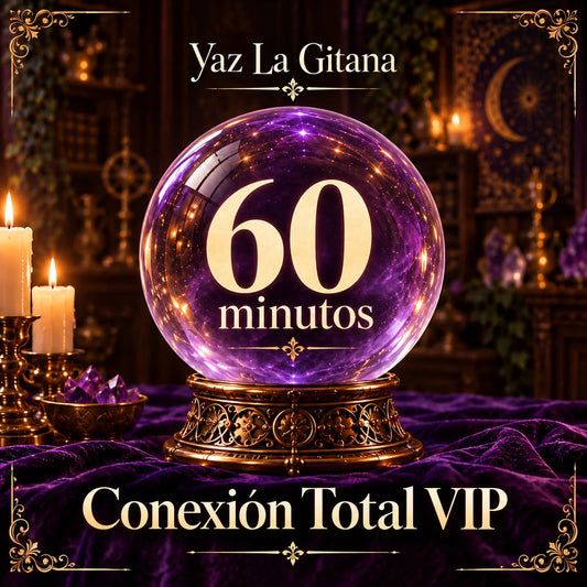 Lectura VIP: Conexión Total 60min · Yaz La Gitana