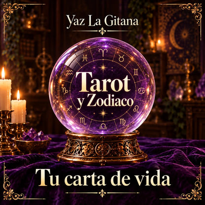 🔮✨  Lectura y Zodiaco Descubre el Código de tu Destino ✨🔮 · Yaz La Gitana